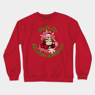 Ho Ho Ho Namaste Christmas Crewneck Sweatshirt